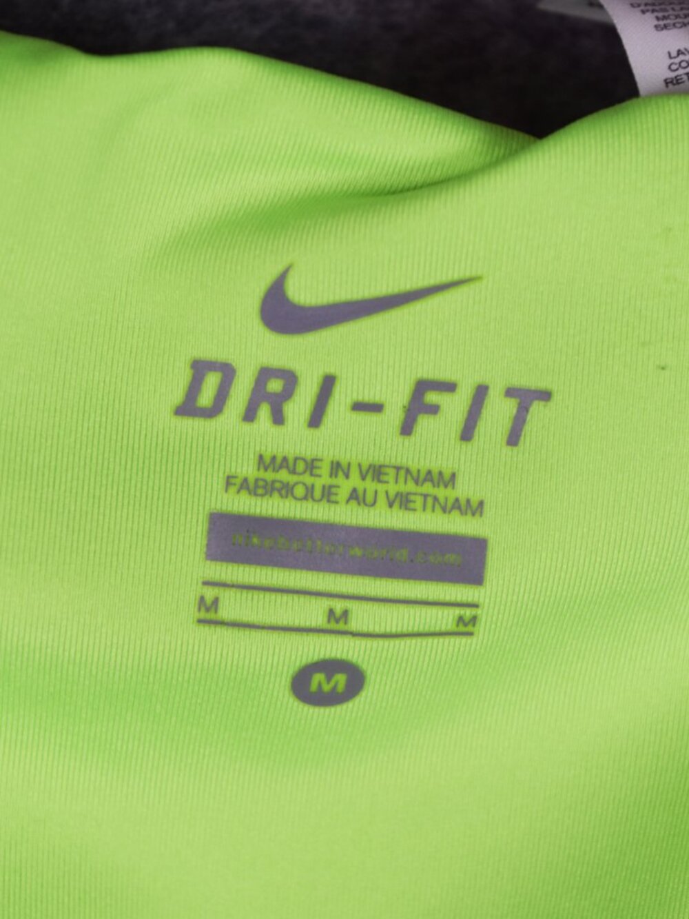 Nike Dri-FIT 2-in-1 Black Green Running Gym Yoga Shorts Womens Medium - Picture 6 of 12